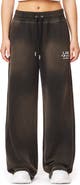 L/AB C/O OFF-WHITE Wide Leg Cotton Jersey Pants