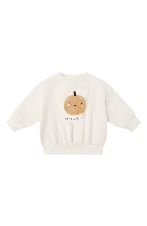 Hey Pumpkin Fleece Crewneck Sweatshirt (Baby)