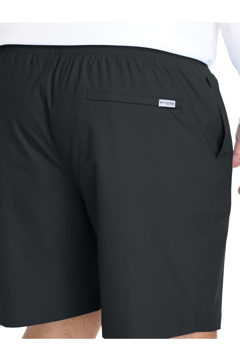 Big & Tall PFG Rambler Swim Trunks, Alternate, color, BLACK