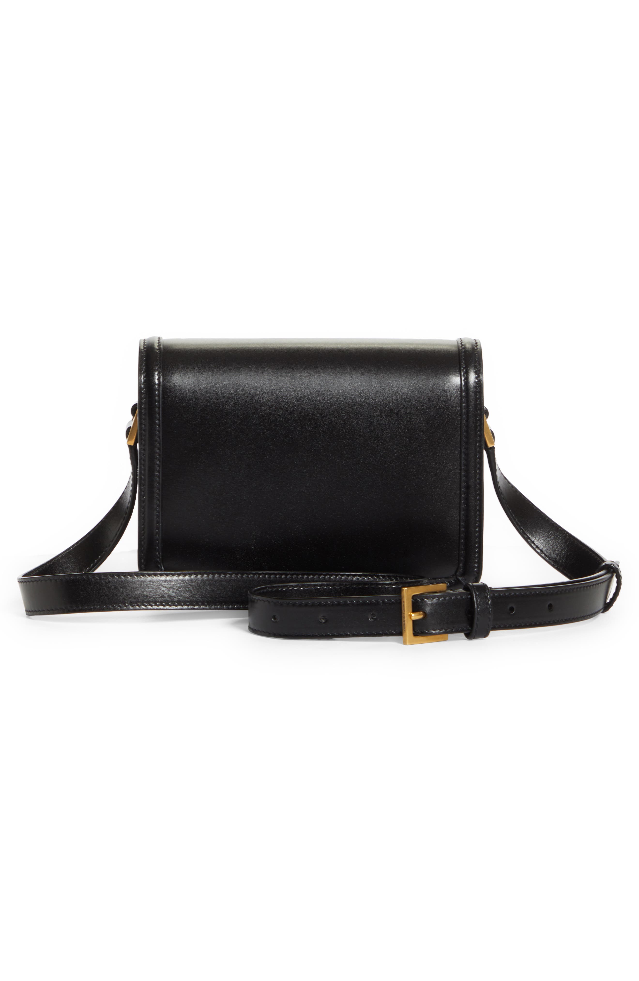 Saint Laurent Small Solferino Leather Shoulder Bag, Alternate, color, 