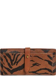Madewell New Post Genuine Calf Hair Wallet