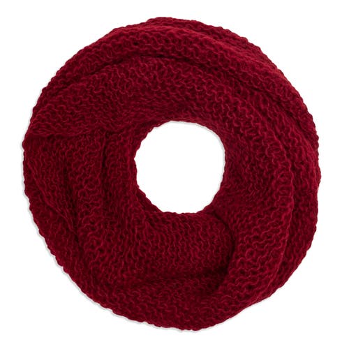 Feelgoodz Artisan Woven Karuna Infinity 100% Wool Scarf In Brown
