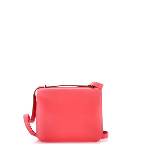 Pre-owned Hermes  Hermes Constance Bag Tadelakt 18 In Pink