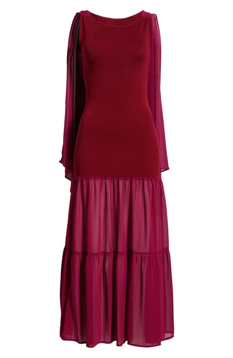 The Verity Drape Midi Dress