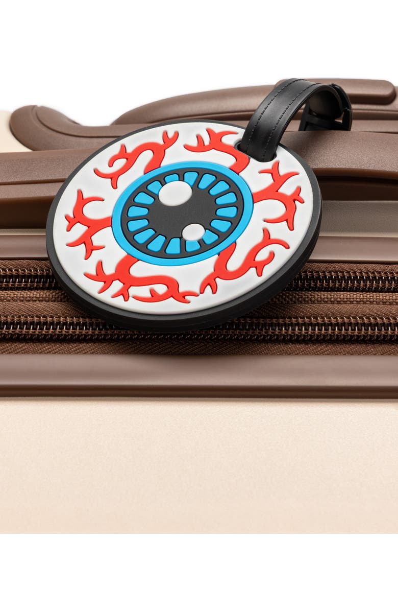 Von Dutch Vision 2-Piece Suitcase ID Tag Set with Adjustable Straps, Alternate, color, Vision