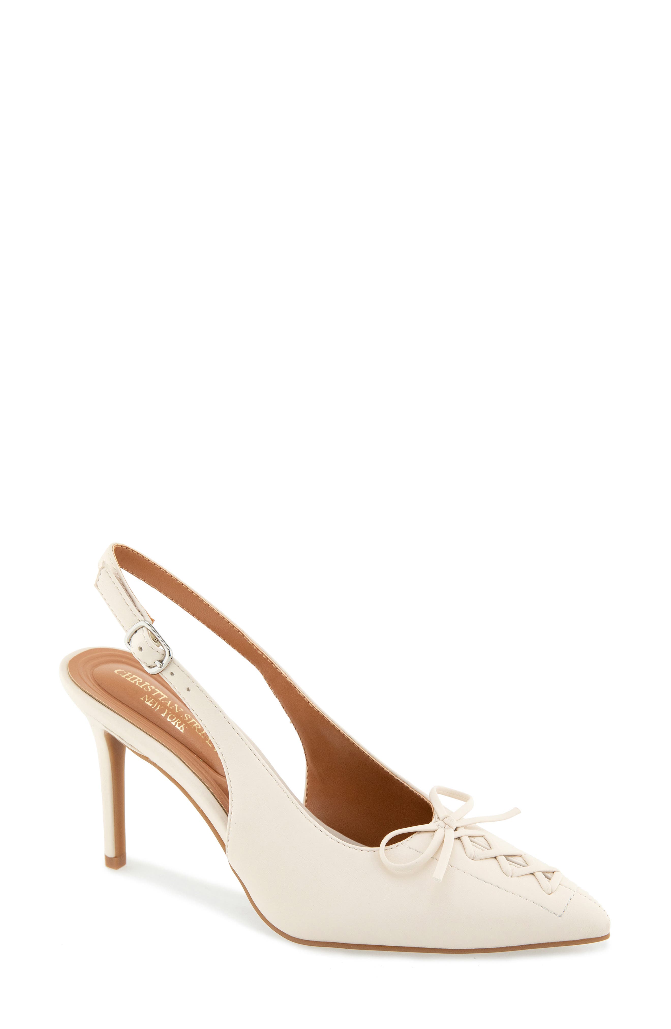 Beks Slingback Pump, Main, color, STONE