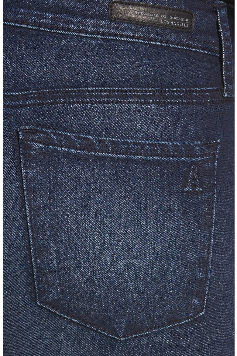 Carly Crop Skinny Jeans, Alternate, color, BROOKS