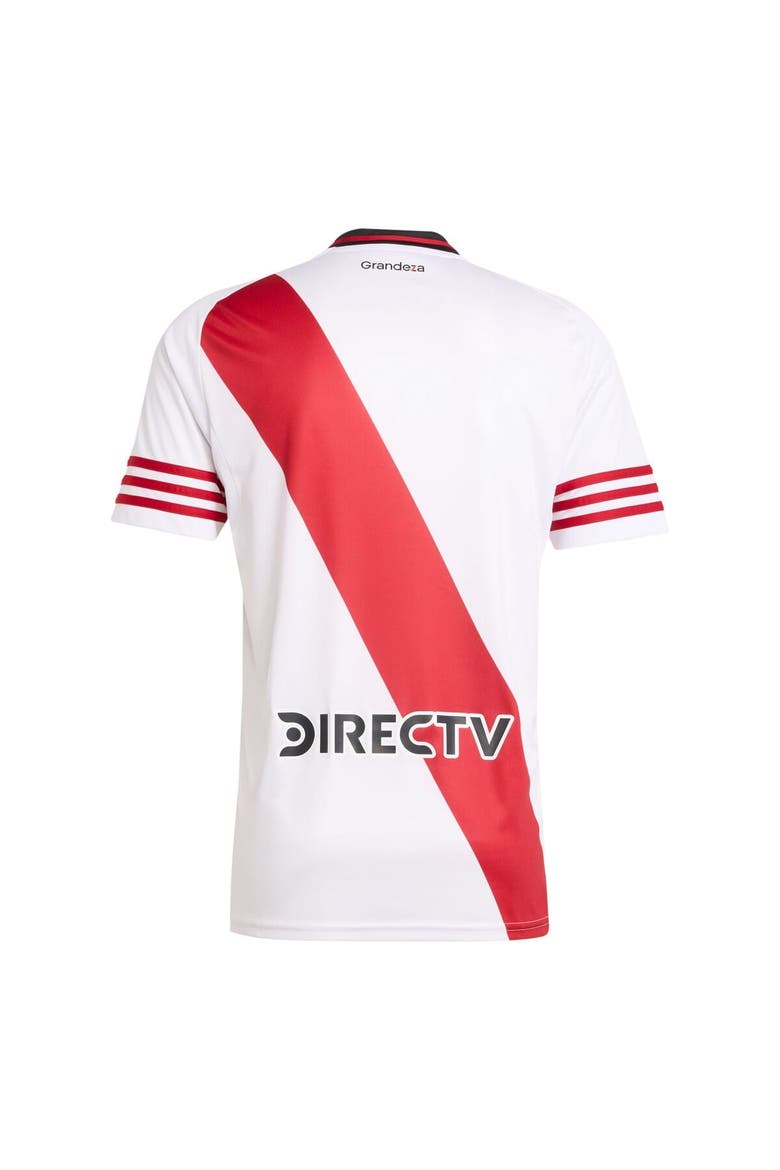 Men's adidas White Club Atlético River Plate 2025/26 Home Replica Jersey, Alternate, color, White