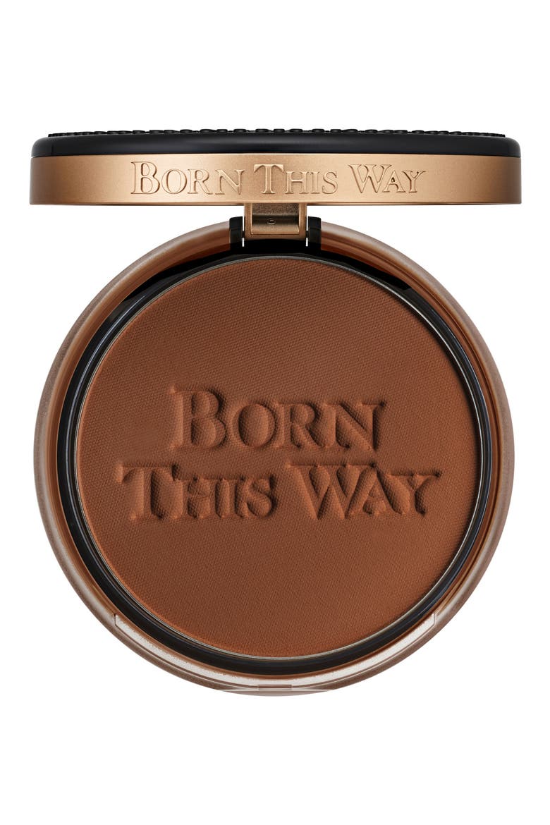 Born This Way Pressed Powder Foundation, Main, color, GANACHE