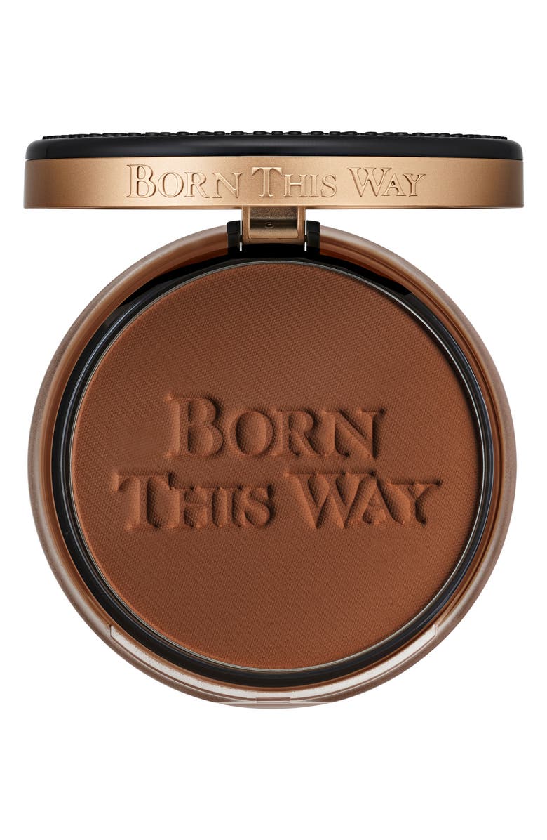 Too Faced Born This Way Pressed Powder Foundation, Main, color, Ganache