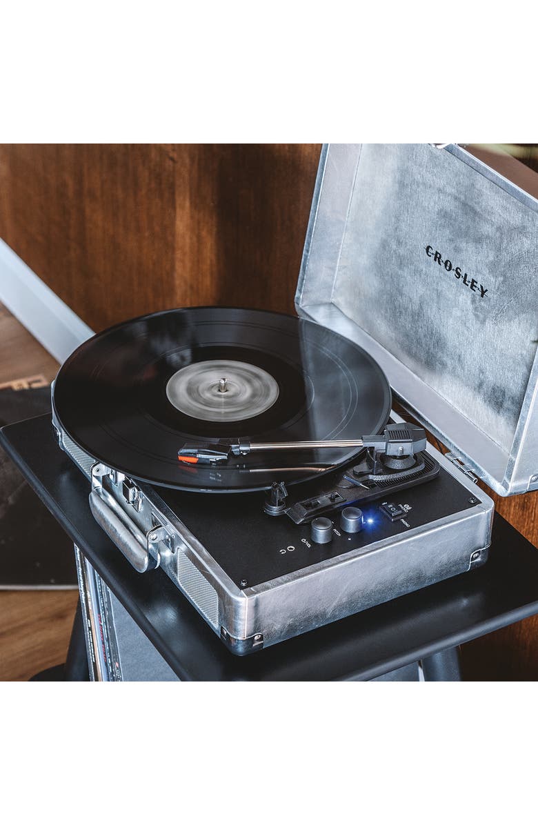 Crosley Radio Cruiser Plus Record Player, Alternate, color, Silver