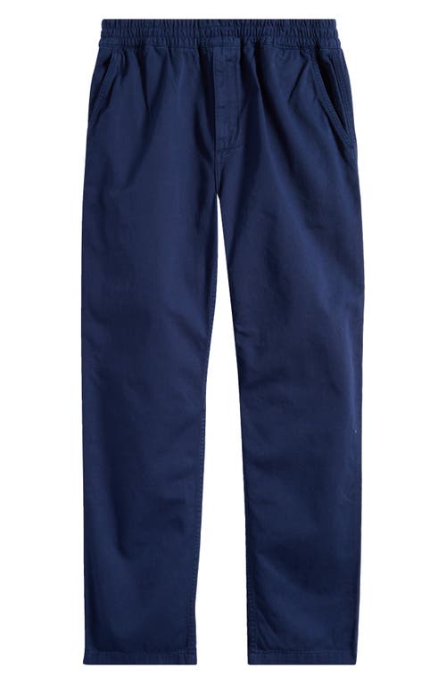 Carhartt Work In Progress Flint Straight Leg Twill Pants In Blue