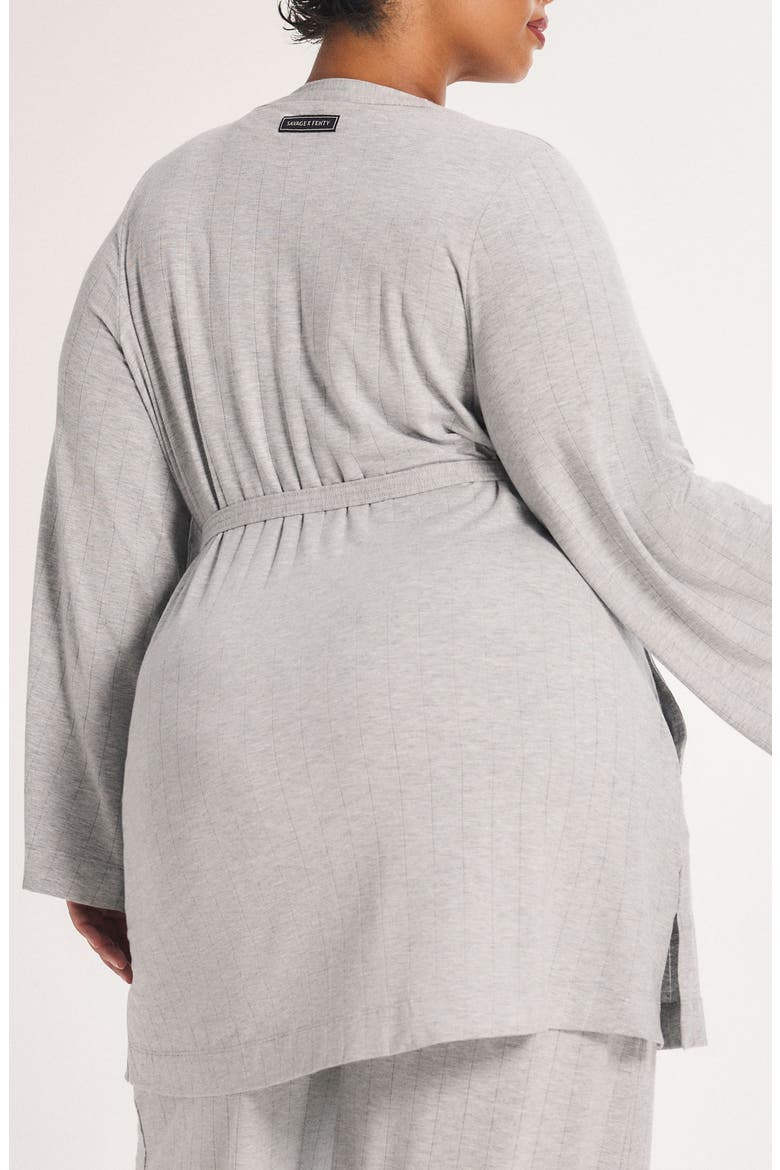 Sleek Stitch Robe, Alternate, color, PLATINUM GREY