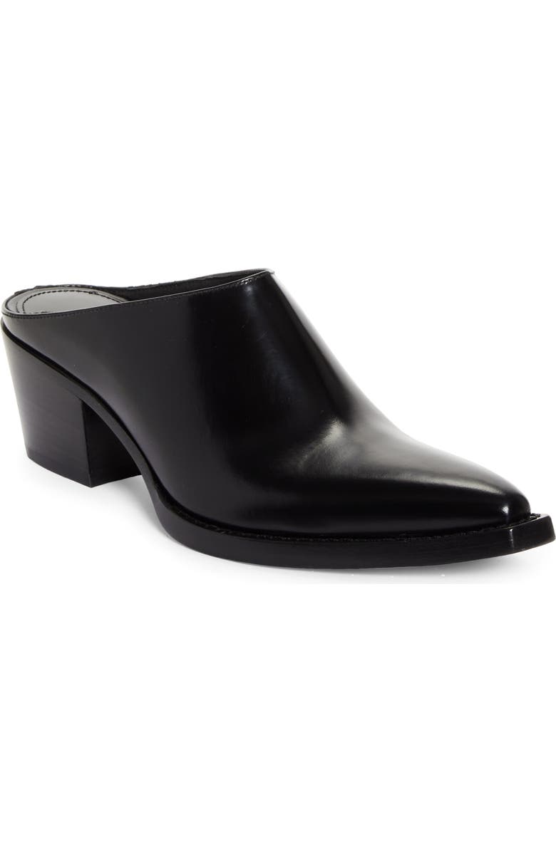 Prada Texano Pointed Toe Mule, Main, color,