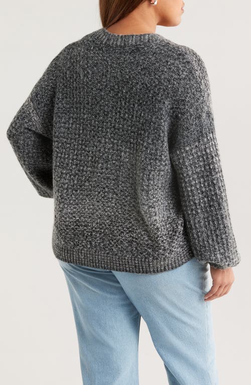 Treasure & Bond Textured V-neck Cardigan In Gray