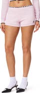 L/AB C/O OFF-WHITE Logo Mesh Shorts