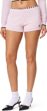 L/AB C/O OFF-WHITE Logo Mesh Shorts
