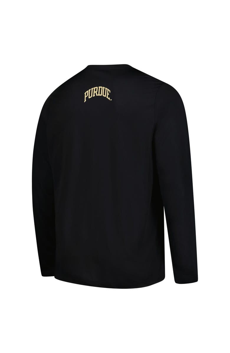 Nike Men's Nike  Black Purdue Boilermakers Basketball Shootaround Long Sleeve T-Shirt, Alternate, color, Black