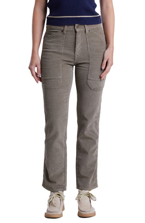 Hollyn Slim Fit Corduroy Utility Pants
