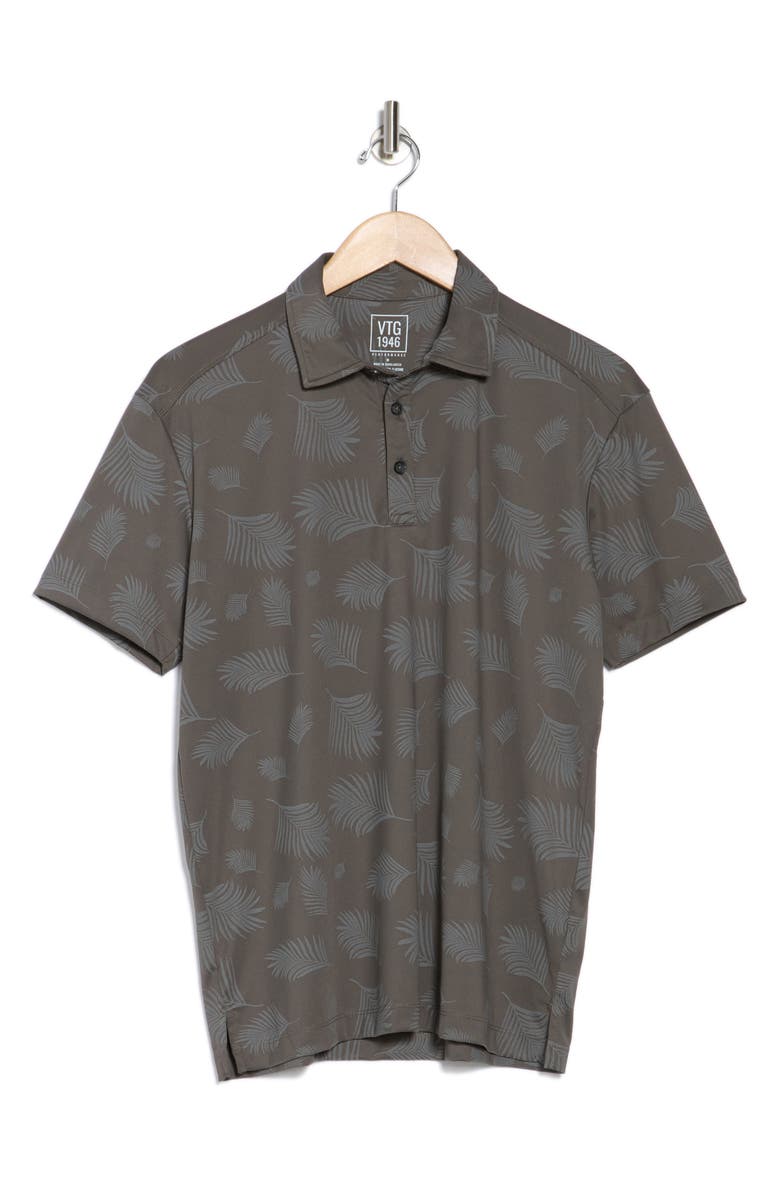 Vintage 1946 Fronds Two-Tone Piqué Polo, Alternate, color,