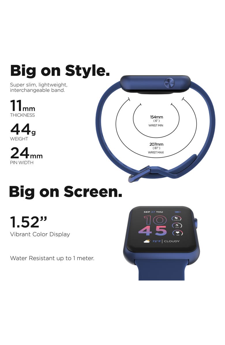 I TOUCH iTouch Air 4 Smartwatch, 40mm, Alternate, color, Blue