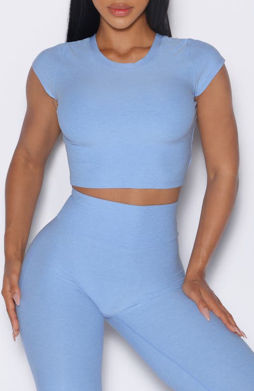 Bombshell Sporswear Fit Fam Active Tee In Purple