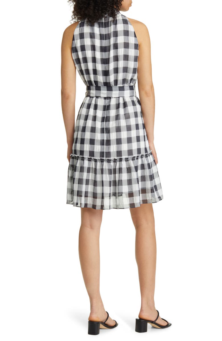 Sam Edelman Picnic Check A-Line Minidress, Alternate, color,