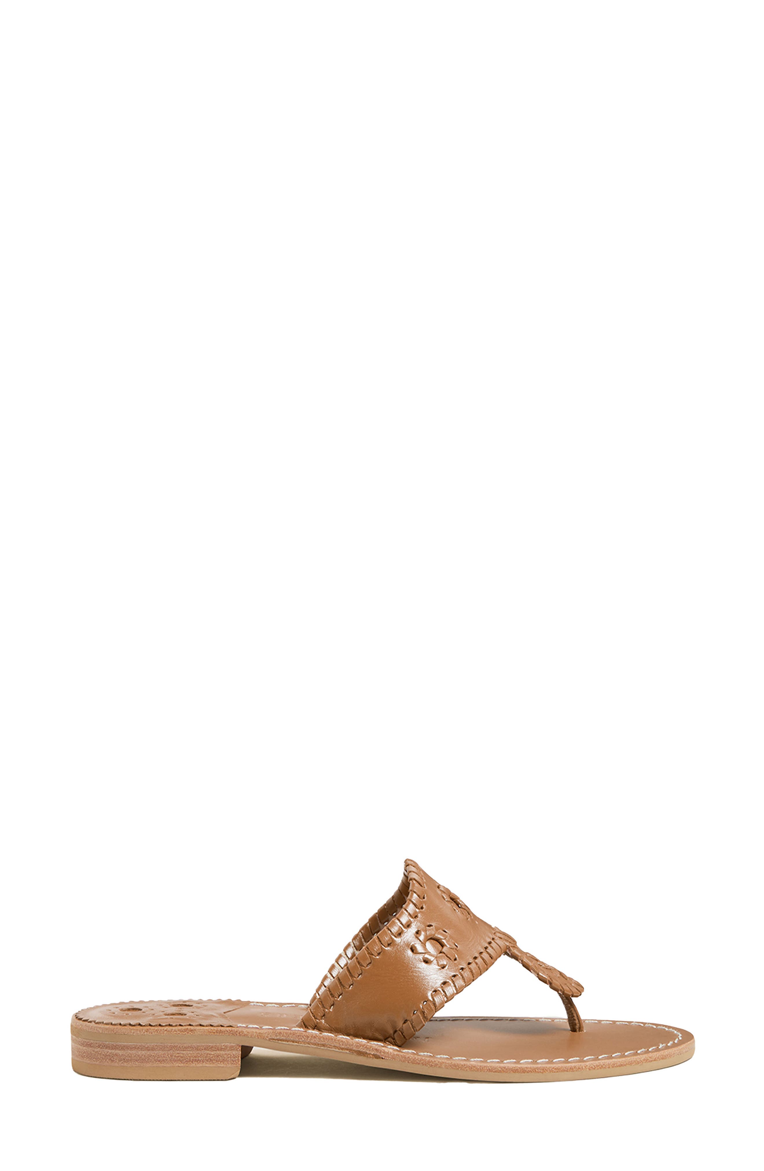 Jacks Natural Flip Flop, Alternate, color, OAK