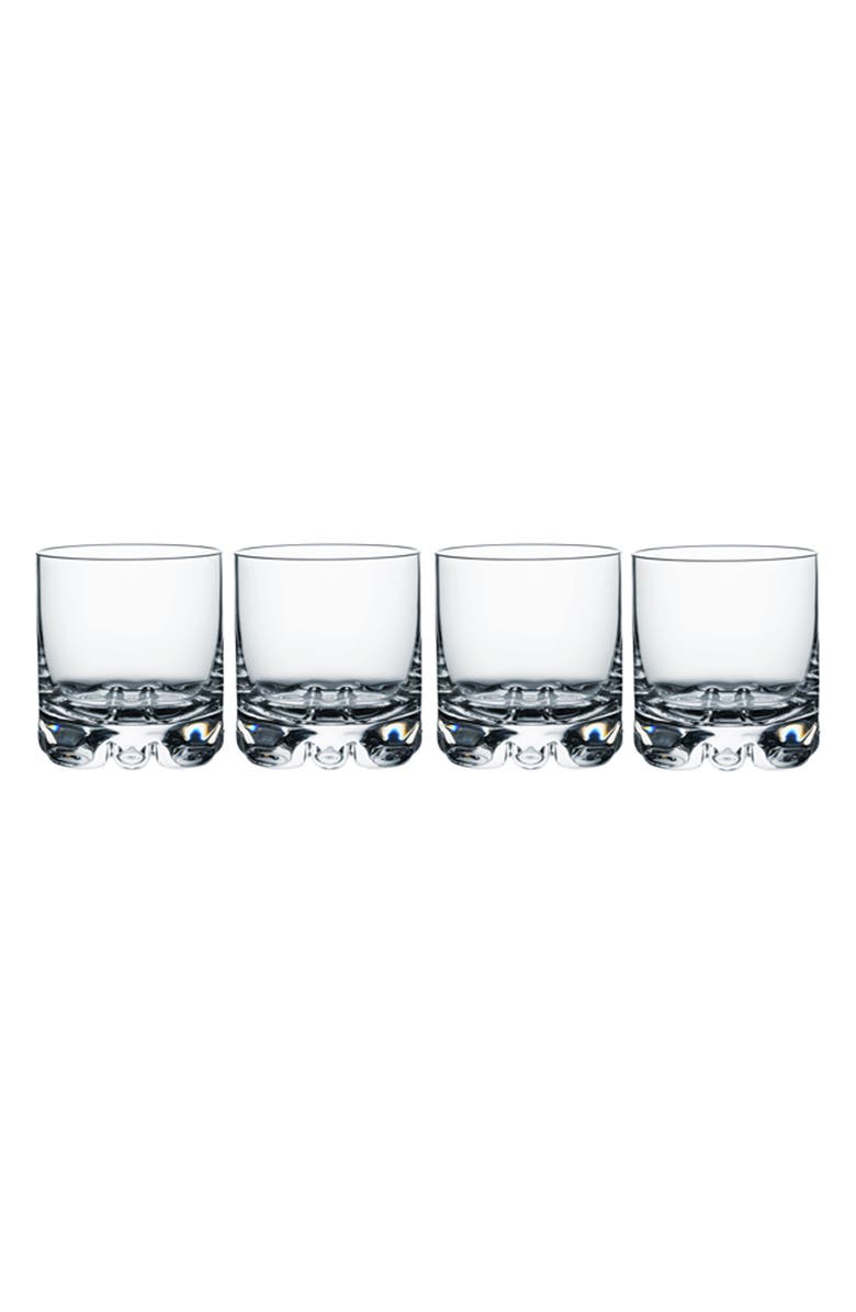Orrefors Erik Set of 4 Old Fashioned Glasses, Main, color, Clear