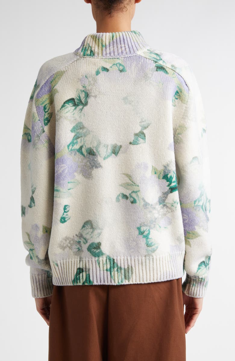 Meryll Rogge Floral Wool Sweater, Alternate, color, 