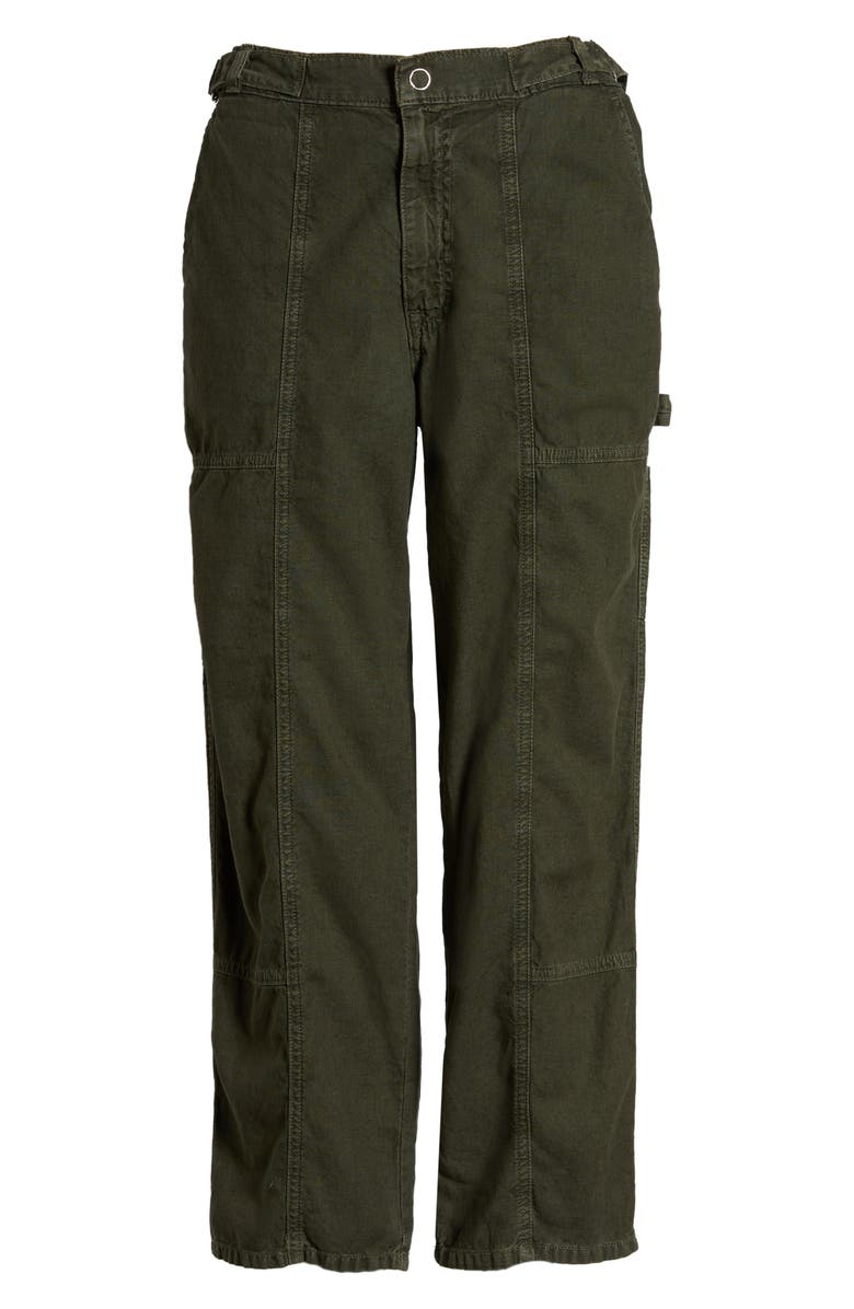 AG Noten High Waist Crop Cargo Pants, Alternate, color, 