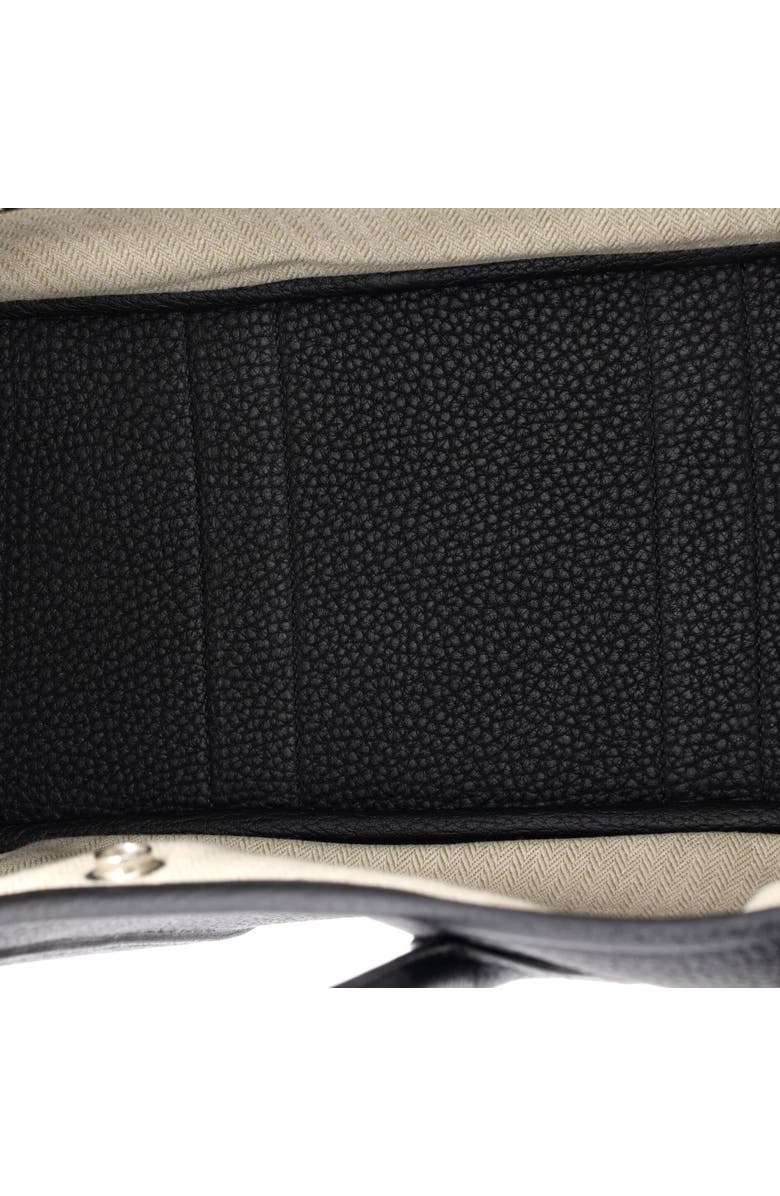 Pre-Owned Hermes Garden Party Tote Leather 30, Alternate, color, Noir
