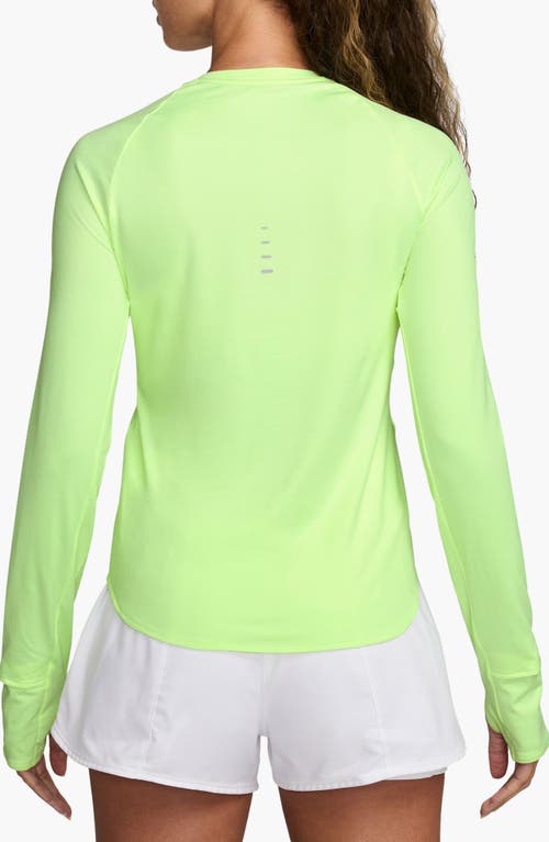 Nike Swift Dri-fit Uv Running Top In Green
