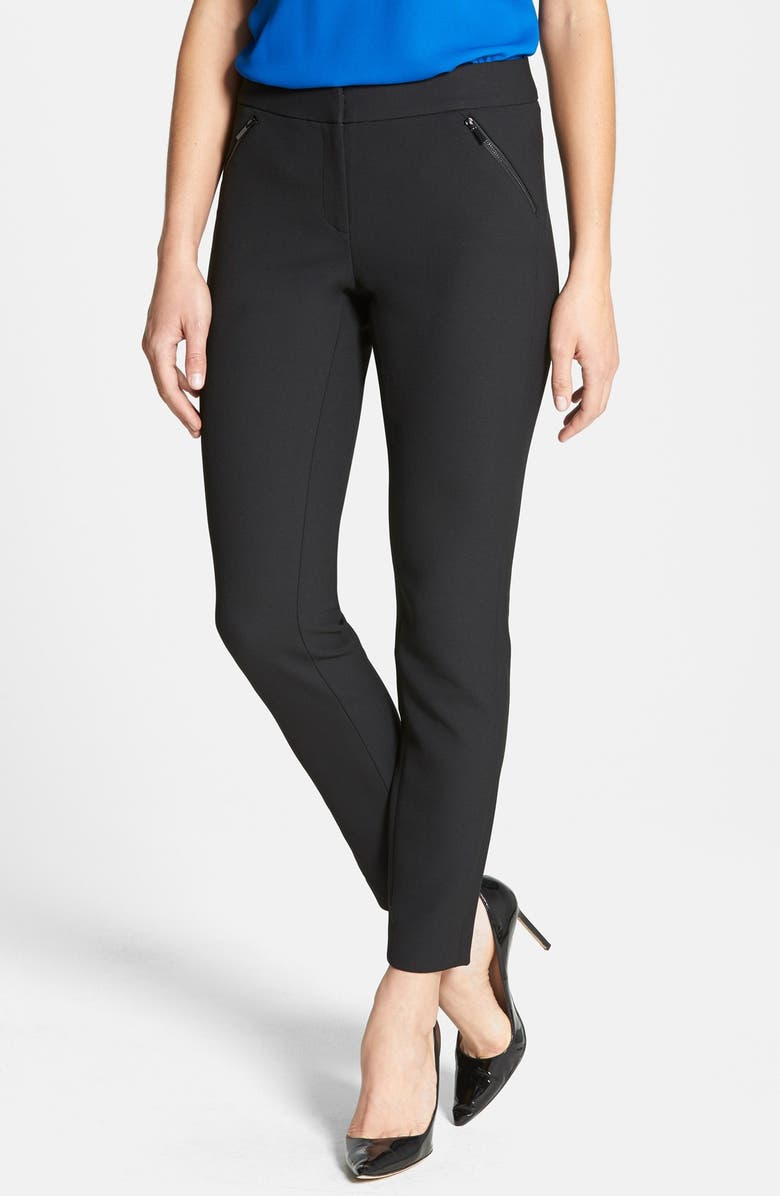 Classiques Entier<sup>®</sup> 'City Weave' Zip Pocket Pants, Main, color,