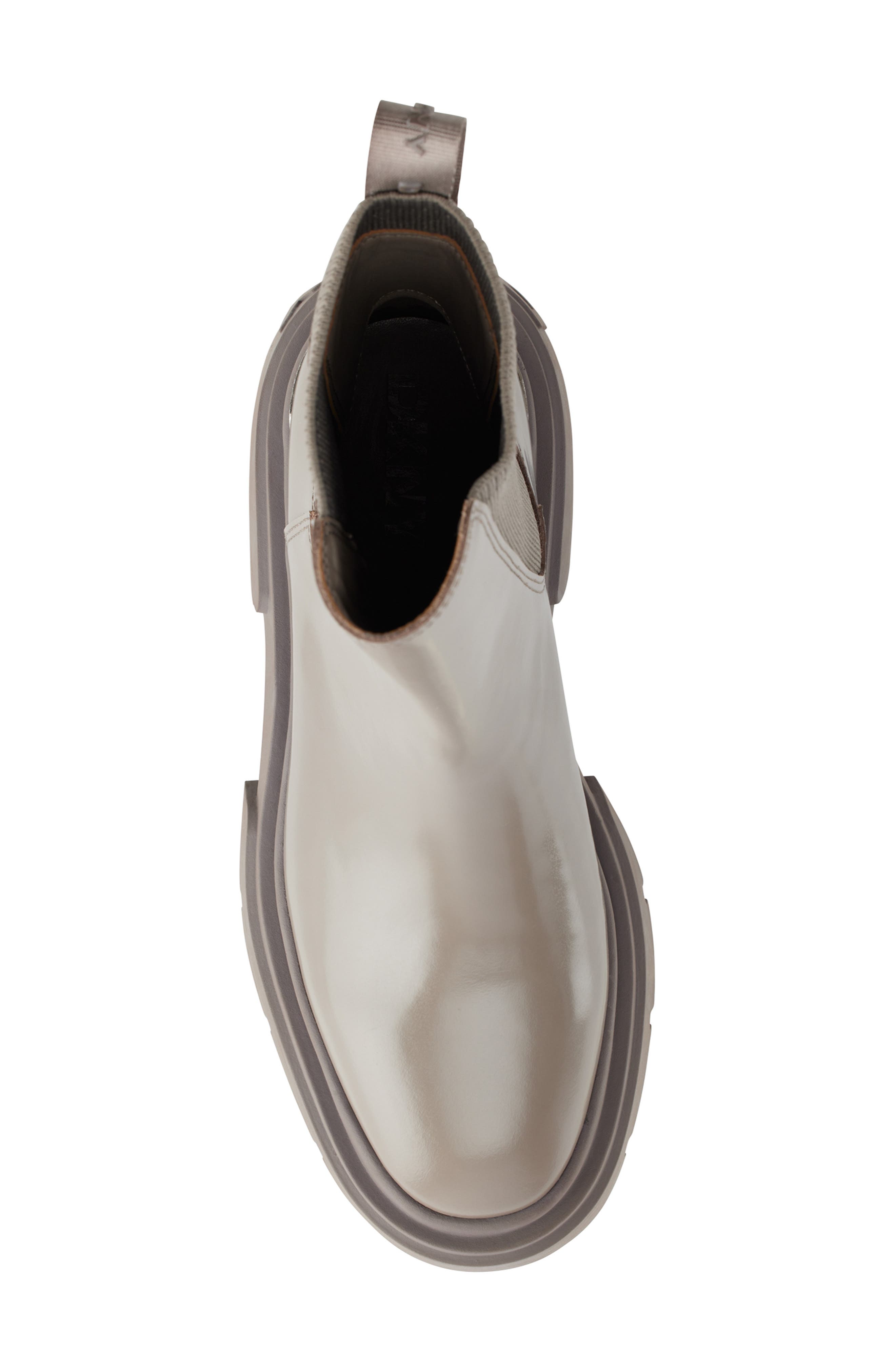 DKNY Fenella Lug Sole Chelsea Boot, Alternate, color, Ash