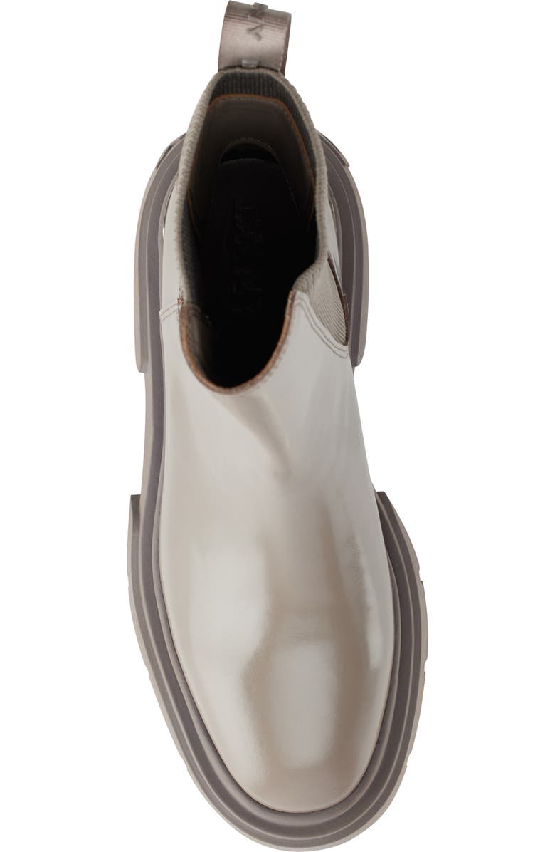 DKNY Fenella Lug Sole Chelsea Boot, Alternate, color, Ash