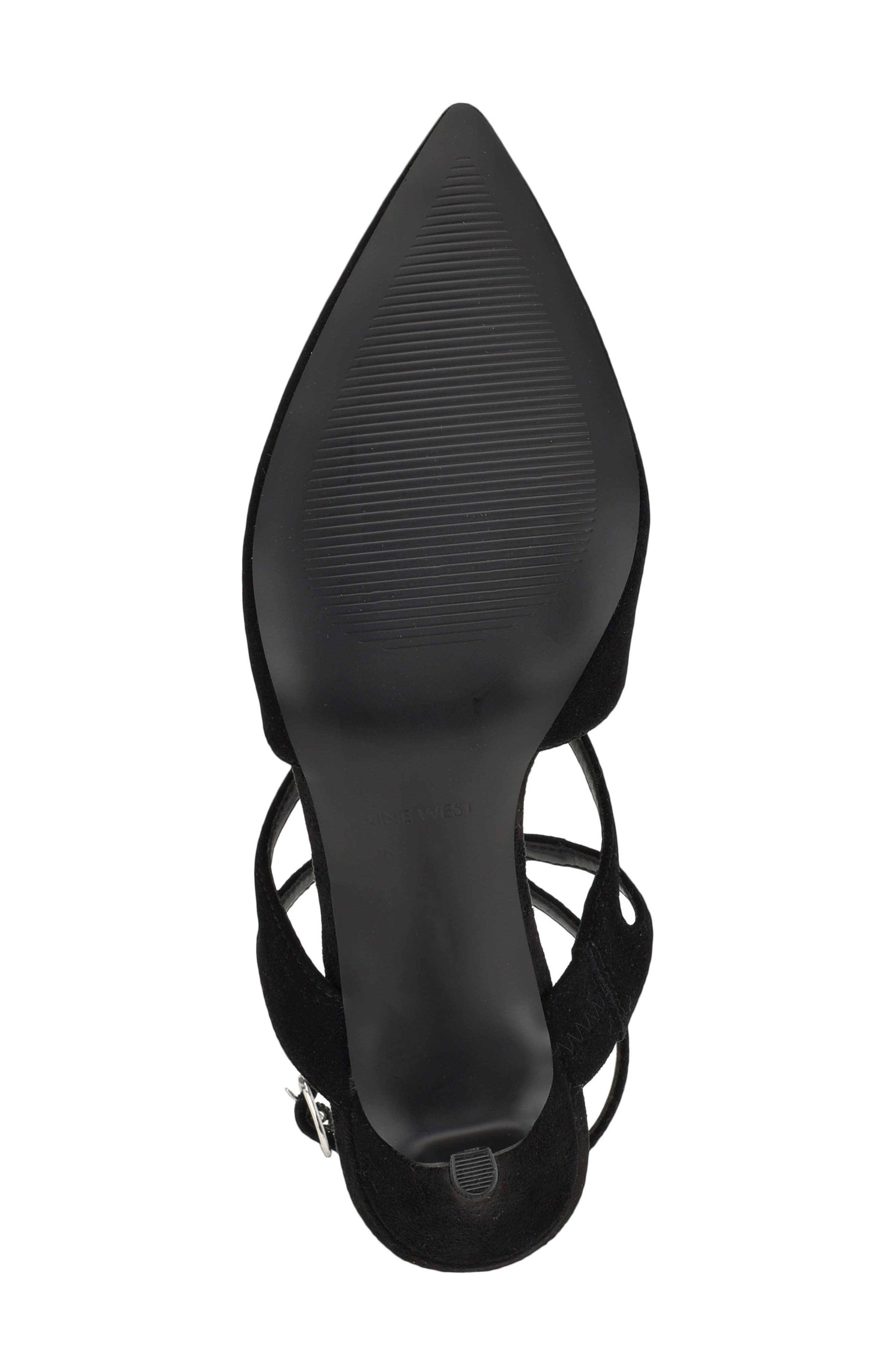 Nine West Maes Ankle Strap Pointed Toe Pump, Alternate, color, 