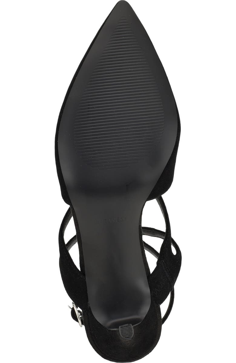 Nine West Maes Ankle Strap Pointed Toe Pump, Alternate, color,