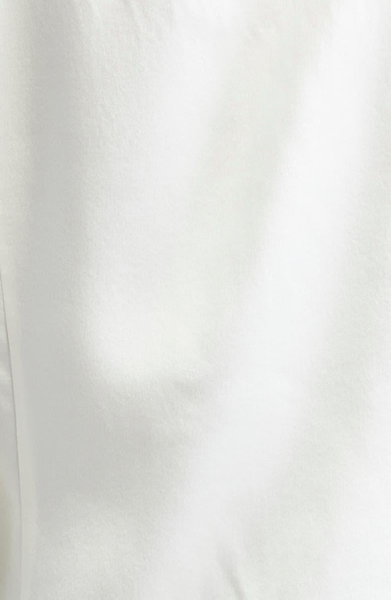 Cinq à Sept Troyer Tie Neck Silk Button-Up Shirt, Alternate, color, 