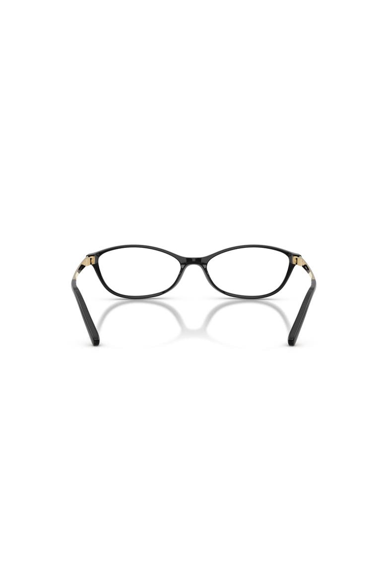 54mm Oval optical glasses, Alternate, color, Black
