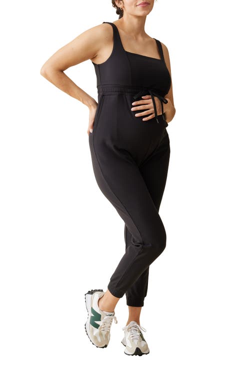 Athleisure Maternity Jumpsuit