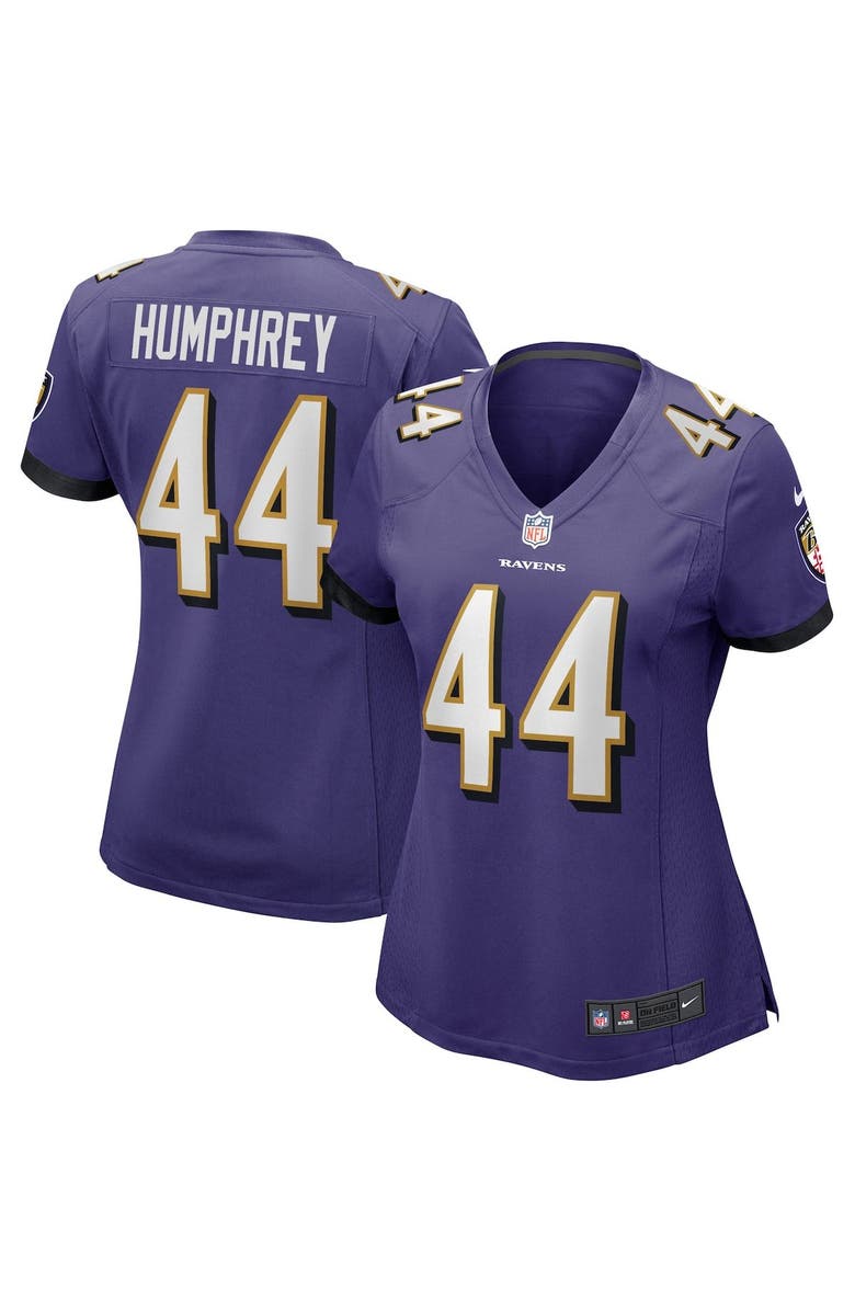 Nike Women's Nike Marlon Humphrey Purple Baltimore Ravens Game Player Jersey, Main, color, Purple