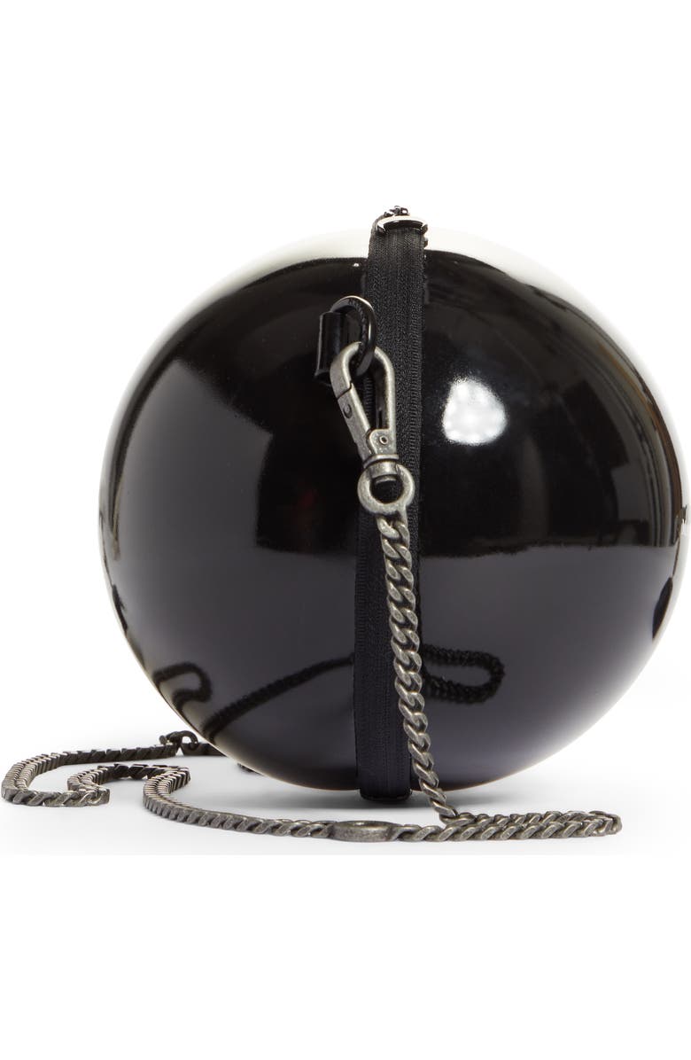 Marine Serre Mini Logo Ball Crossbody Bag, Alternate, color,