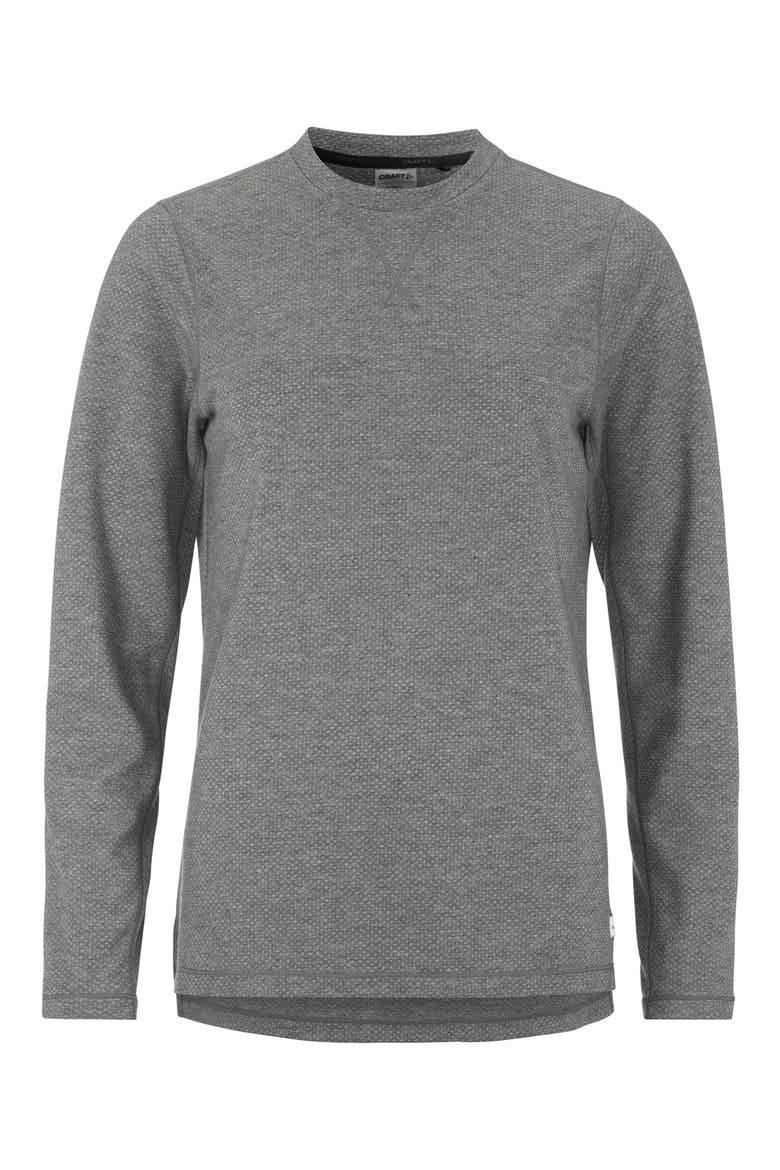Thermal T-Shirt, Alternate, color, DARK GREY MELANGE