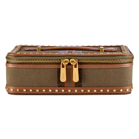 Ida Travel Zip Jewelry Case