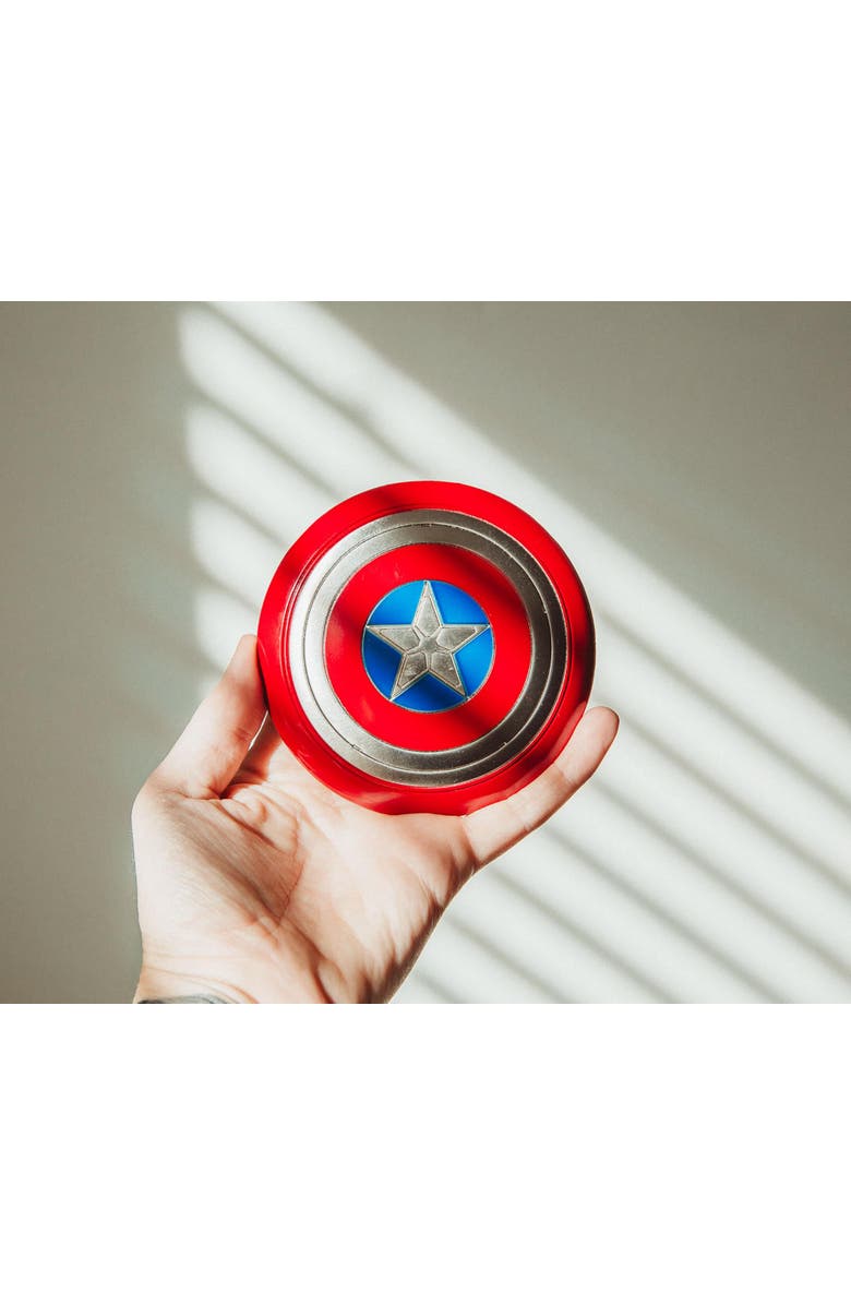 Toynk Marvel Studios Captain America 4-Inch Shield Prop Replica, Alternate, color, Red