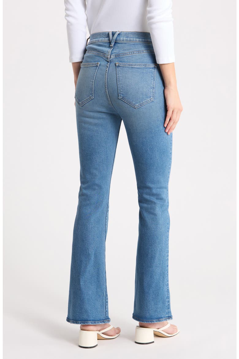 Beverly High Waist Flare Jeans, Alternate, color, RIPPLE HAZE