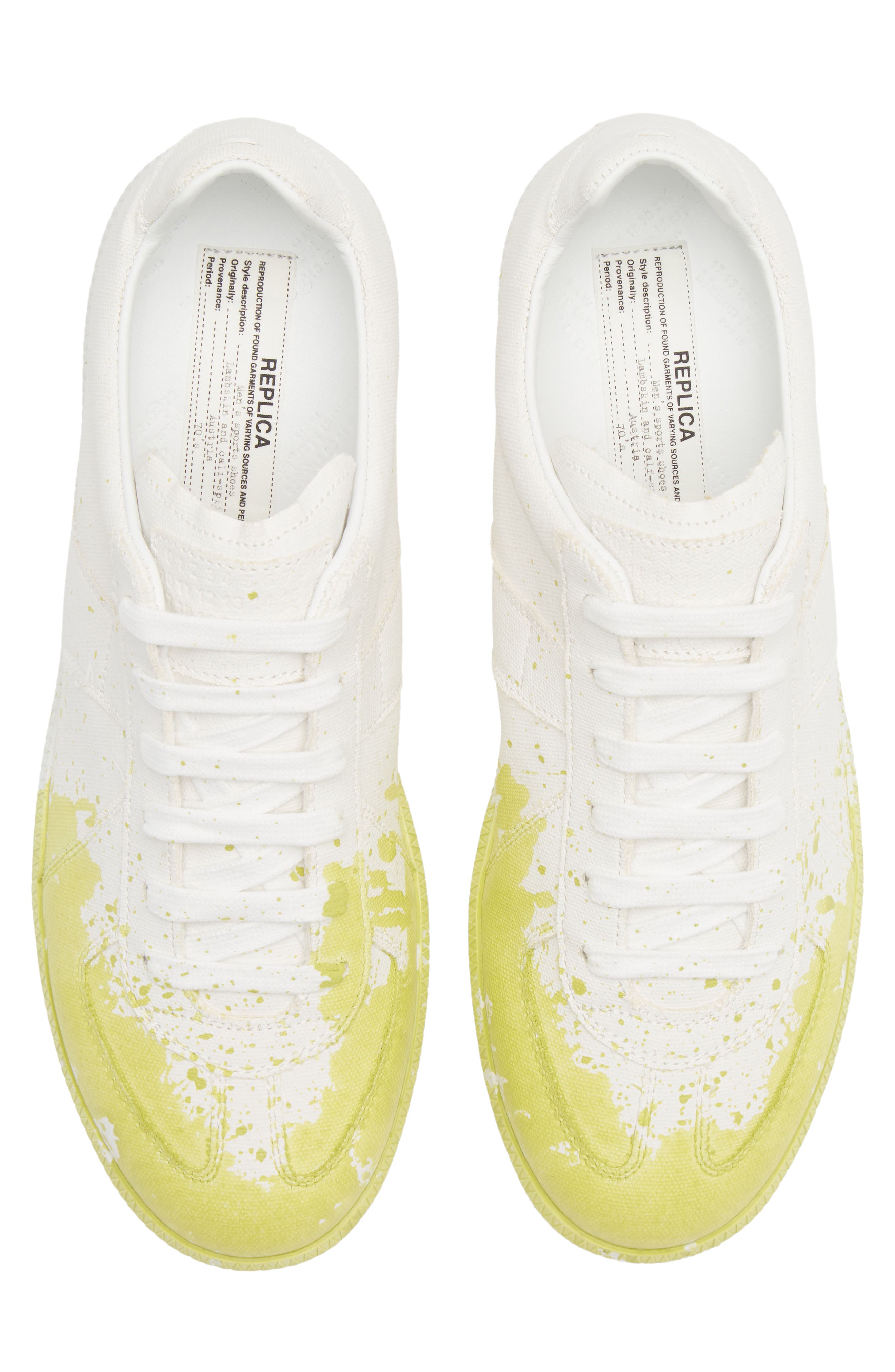 Maison Margiela Replica Paint Splatter Sneaker, Alternate, color, 