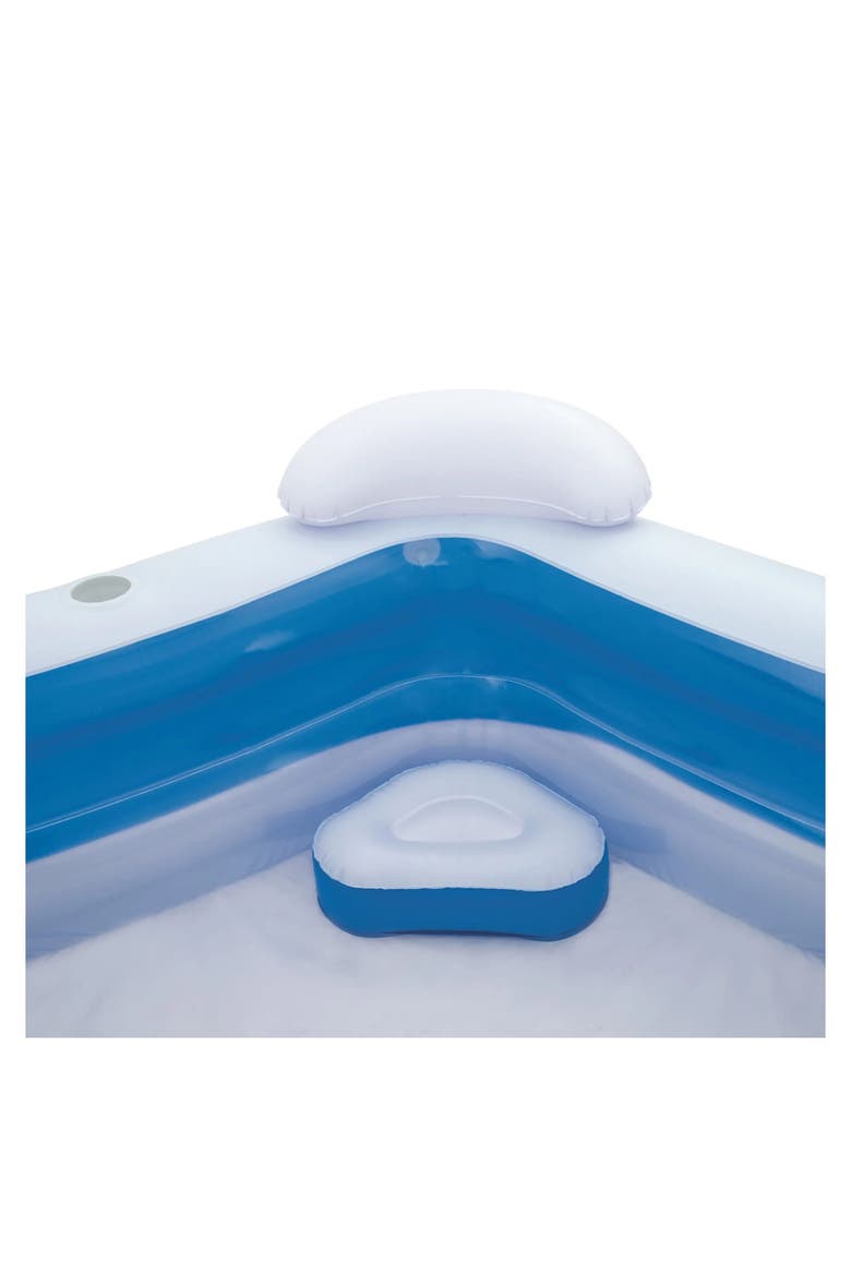 Family Fun Inflatable Kiddie Pool, Alternate, color, Blue