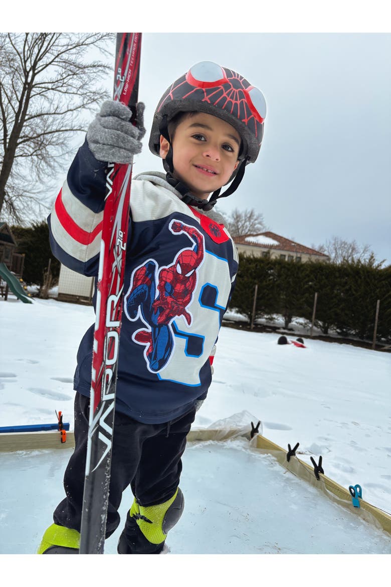 Spider-Man Hockey Jersey, Alternate, color, Navy Red Spider Man